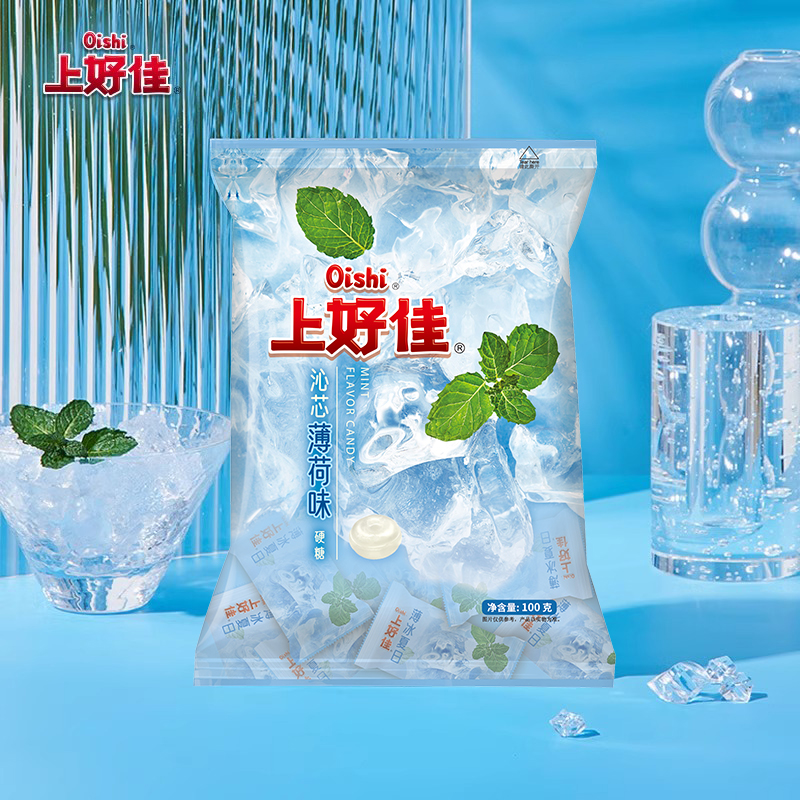 Oishi Mint-flavored hard candies - Image 3