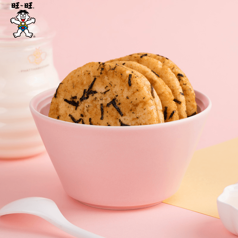 Want Want Classic Senbei Snow Cookies